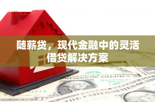 振安随薪贷，现代金融中的灵活借贷解决方案