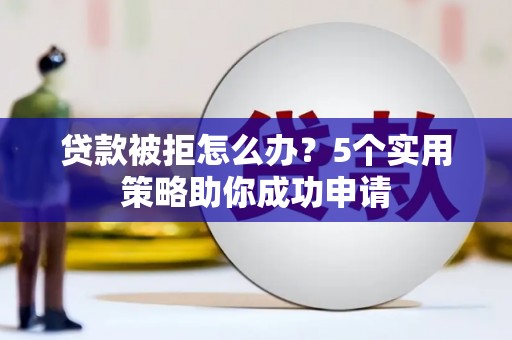 振安贷款被拒怎么办？5个实用策略助你成功申请